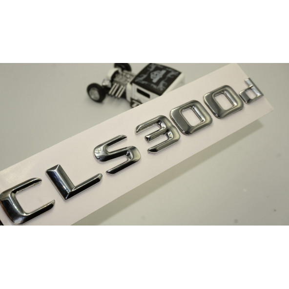 Benz CLS 300d Bagaj Krom Metal 3M 3D Yazı Logo ürün görseli 1