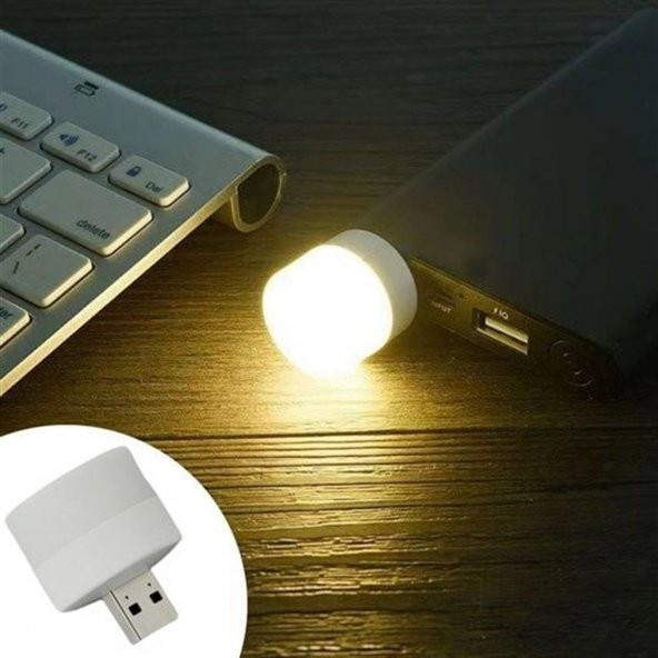 gaman Dizüstü Bilgisayar, PowerBank ve Diğer Usb Bağlantı Noktaları İçin 1W Mini USB Gece Lambası Led Işık ürün görseli 1
