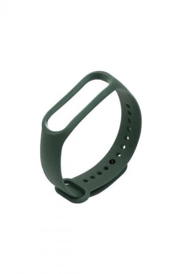 gaman Mi Band 3/4 Uyumlu Akıllı Bileklik Kordonu - Koyu Yeşil ürün görseli 1