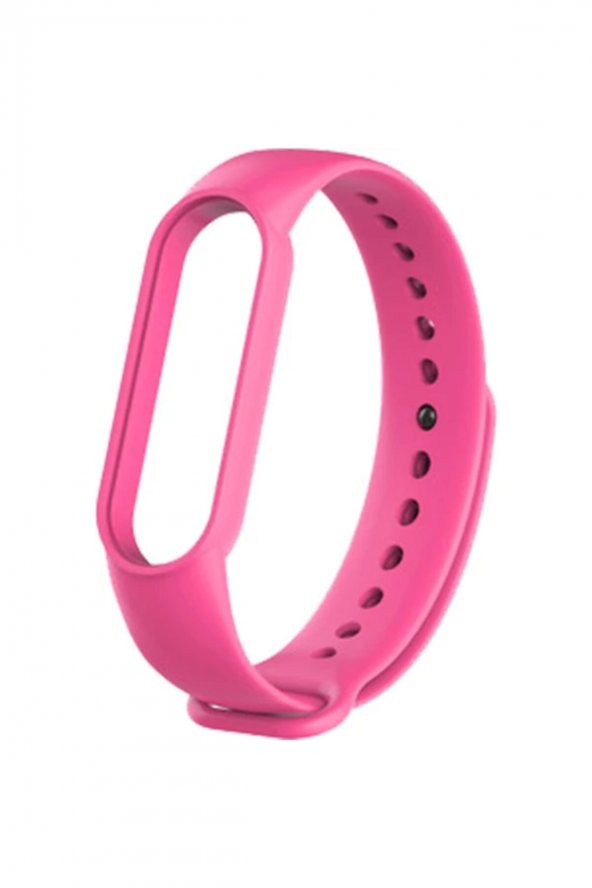 gaman Mi Band 5 - 6 Uyumlu Silikon Akıllı Bileklik Kordonu - Pembe ürün görseli 1
