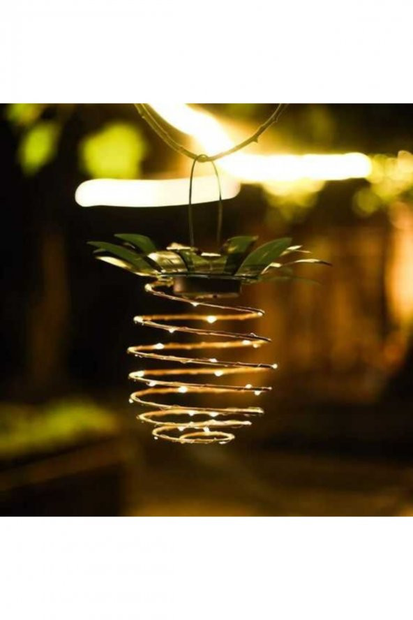 gaman Ananas Görünümlü Güneş Enerjili Dekoratif Peri Led ürün görseli 1