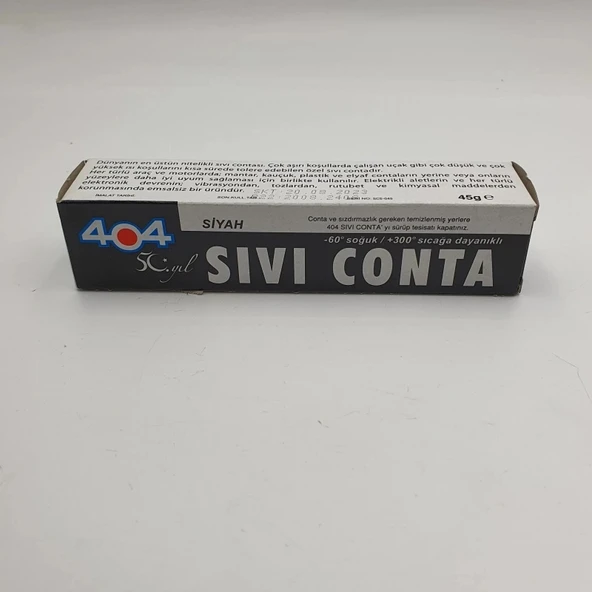 Siyah Sıvı Conta 45 Gr - Resim 3