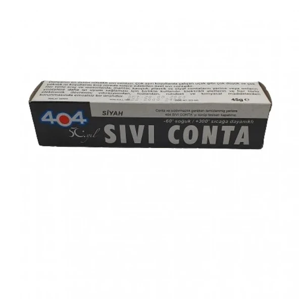 Siyah Sıvı Conta 45 Gr ürün görseli 1
