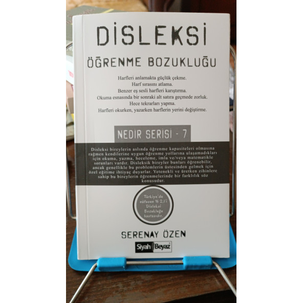 DİSLEKSİ ÖĞRENME BOZUKLUĞU - NEDİR SERİSİ -7 ürün görseli 1