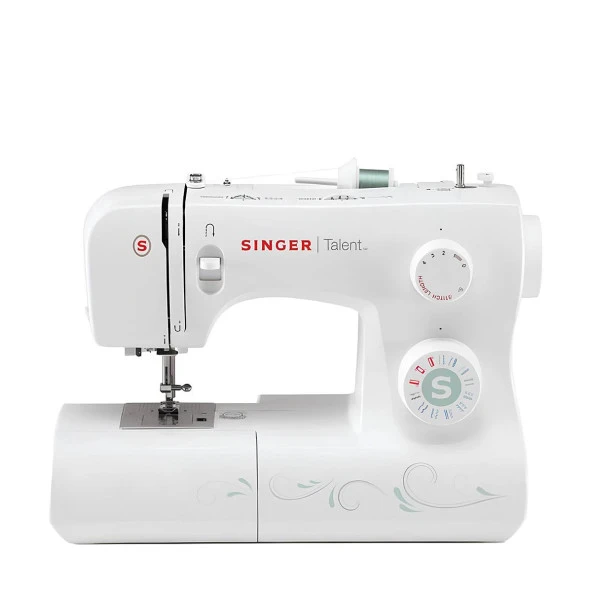 Singer Talent 3321 Ev Tipi Dikiş Makinesi 21 Dikiş ve Desen 6 mm Zigzag Otomatik İplik Takma Aile Tipi Dikiş Makinesi ürün görseli 1