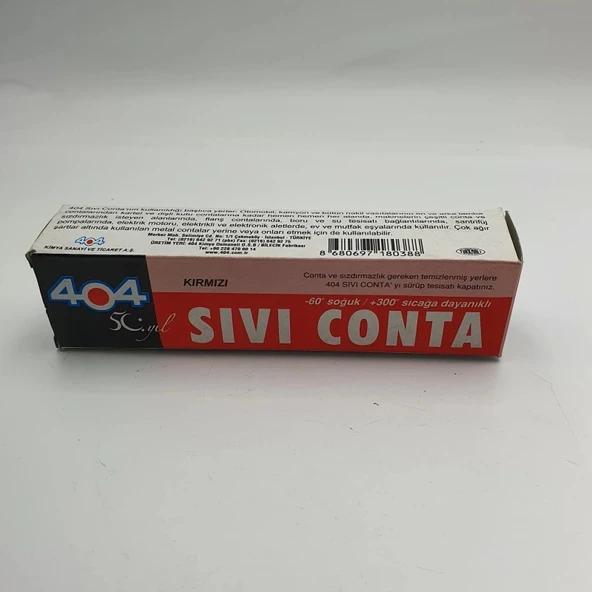 Kırmızı Sıvı Conta 80 Gr - Resim 3