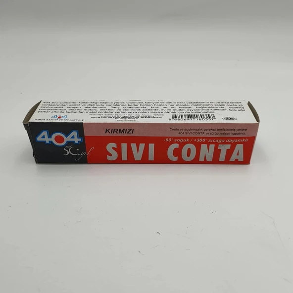 Kırmızı Sıvı Conta 45 Gr - Resim 3