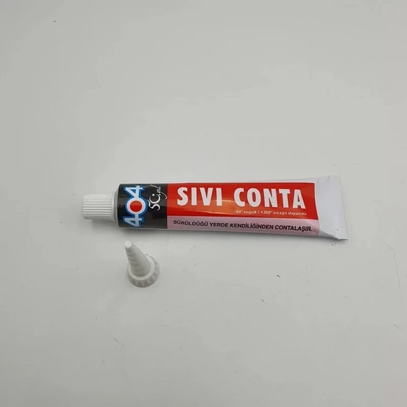 Kırmızı Sıvı Conta 45 Gr - Resim 4