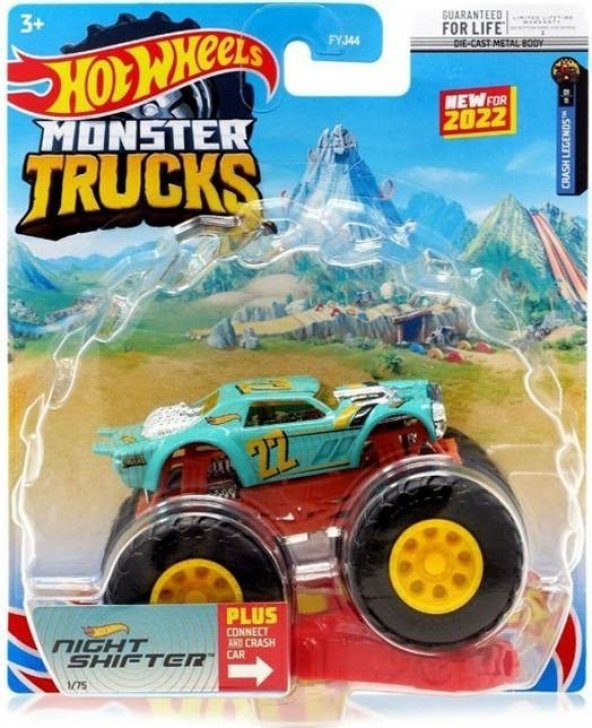 Hot Wheels 1:64 Monster Trucks Arabalar HCN55 ürün görseli 1
