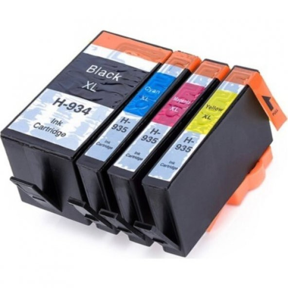 Eko Kartuş Hp Officejet Pro 6835 4 Renk (934XL-935XL) Muadil Kartuş, ürün görseli 1