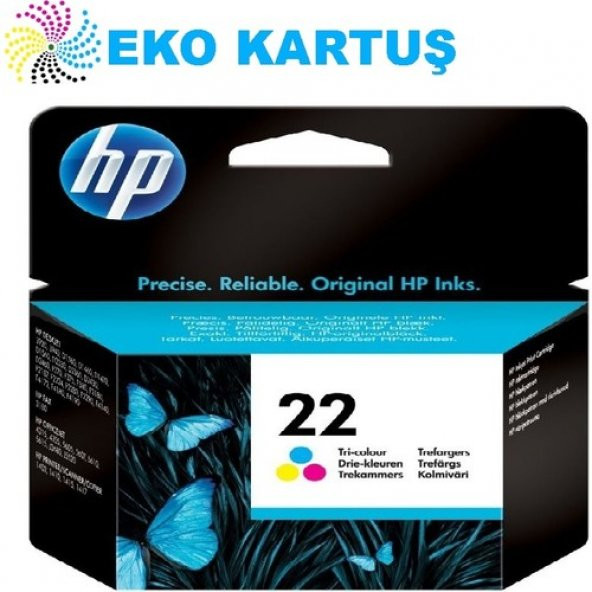 Hp Fax 3180 Orijinal 22 Renkli Kartuş ürün görseli 1