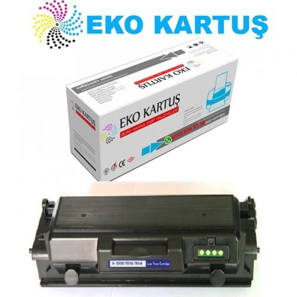 Eko Kartuş Xerox Workcentre 3335V_DNI Muadil Toner 8500 Sayfa Siyah ürün görseli 1