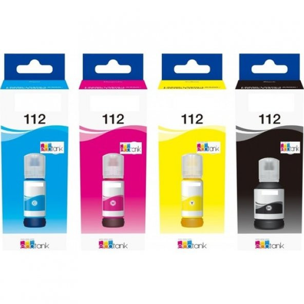 Eko Kartuş Epson 4 Renk 112 Mürekkep L15160 L15150 L11160 ürün görseli 1
