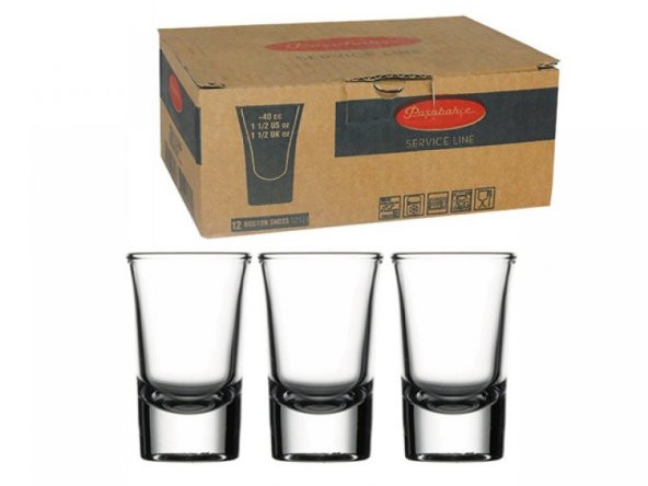 Paşabahçe 52174 boston shot bardak 6 lı - tekila bardağı ürün görseli 1