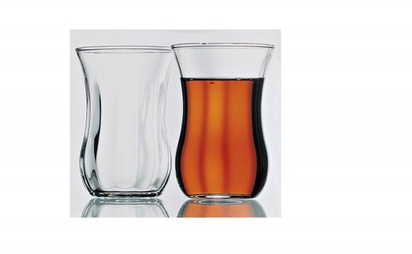 Paşabahçe 42021 optikli çay bardağı 2X12=24 lü çay bardak ürün görseli 1