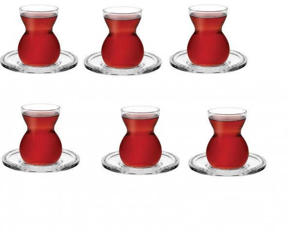 Paşabahçe çay seti - çay bardağı takımı 12 prç.96575 etnik ürün görseli 1