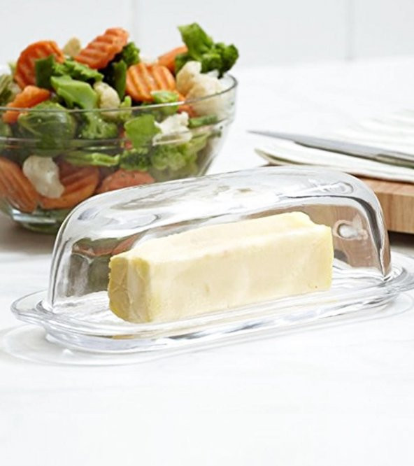 Paşabahçe basic 4 lü kahvaltılık - tereyağlık peynirlik saklama kabı ürün görseli 1