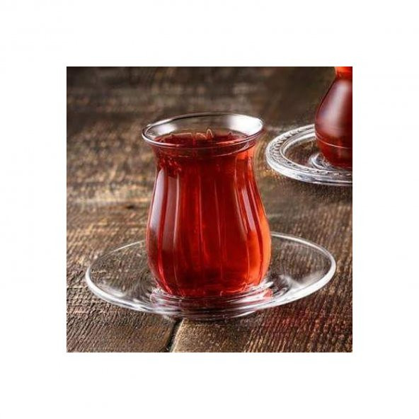 Paşabahçe linka çay bardağı takımı - 12 parça çay seti 96572 - Resim 3