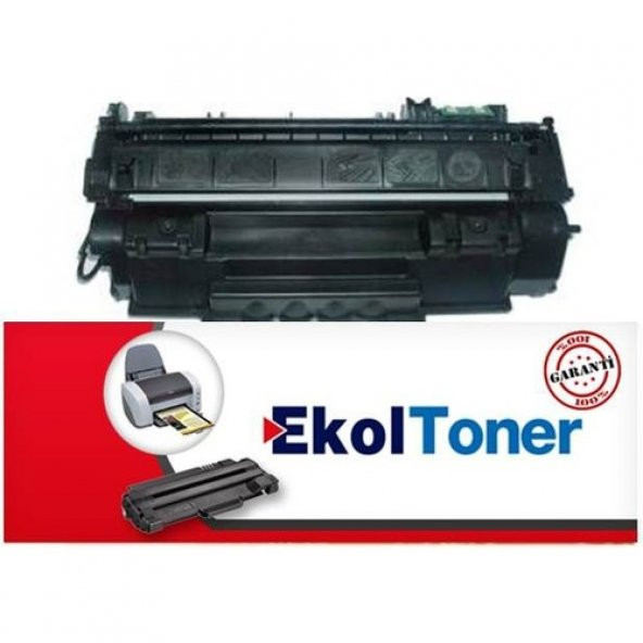 Ekoltoner Hp Q7553X Muadil Siyah Laser Toner ürün görseli 1