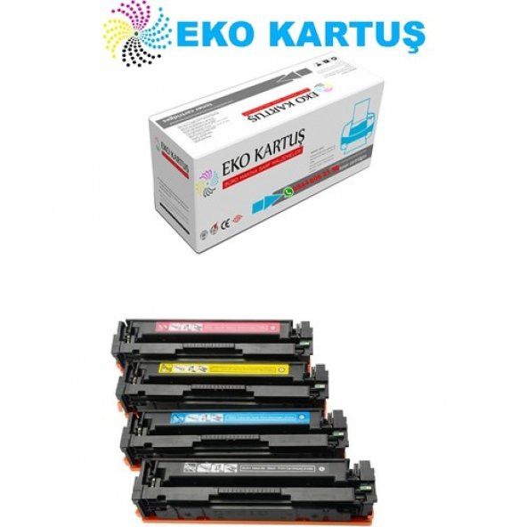 Eko Kartuş Canon I-Sensys LBP-654CX (CF410) Set Muadil Toner ürün görseli 1
