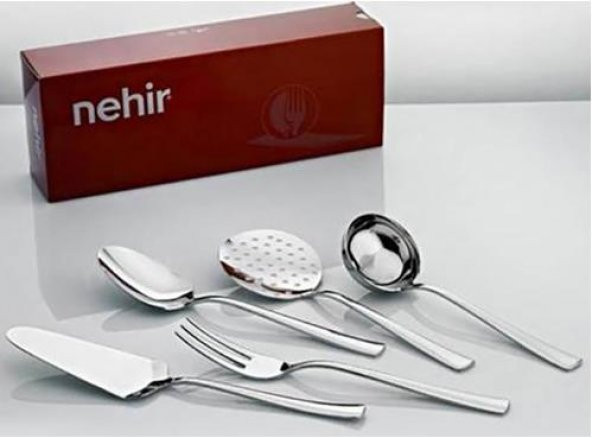 Nehir Sahra Servis Takımı - 5 Prç.sofra Servis Seti ürün görseli 1