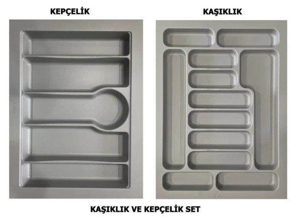 LİDER 67*49 Çekmece İçi Kepçelik ve 67*49 Kaşıklık İkili Set ürün görseli 1
