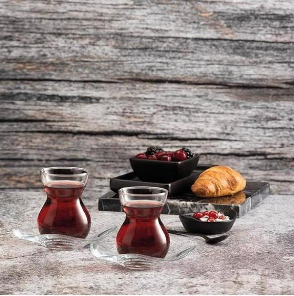 Paşabahçe 96574 24 prç.dantel çay seti - çay bardağı takımı ürün görseli 1