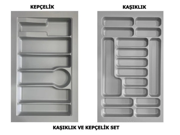 LİDER 85*49 Çekmece İçi Kepçelik ve 85*49 Kaşıklık İkili Set ürün görseli 1