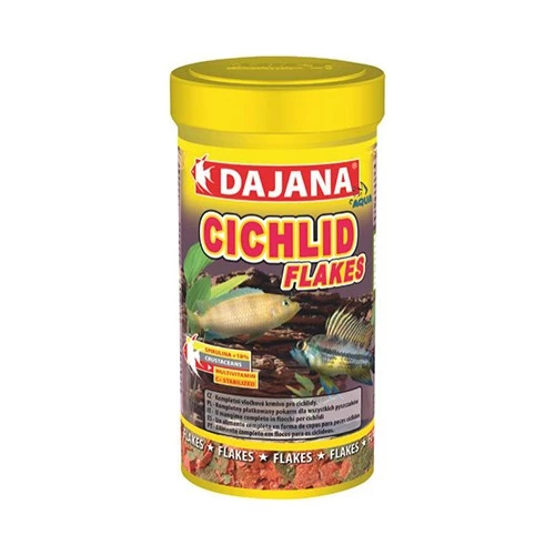 Dajana Cichlid Flakes 1000 Ml 200 Gr Skt: 11/2027 ürün görseli 1