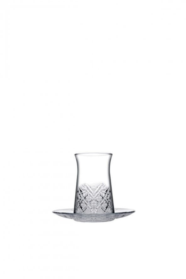 Paşabahçe Timeless Çay Bardağı Takımı- 12 Çay Bardağı Tabağı Seti 96991 ürün görseli 1
