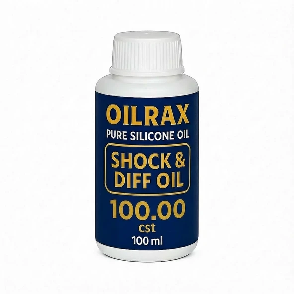 OILRAX PURE SILICONE OIL 100.000 CST - SHOCK & DIFF OIL 100 ML ürün görseli 1