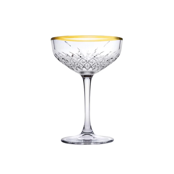 Paşabahçe timeless gold ayaklı kadeh bardak- sunum bardağı 4 lü 440236gld ürün görseli 1