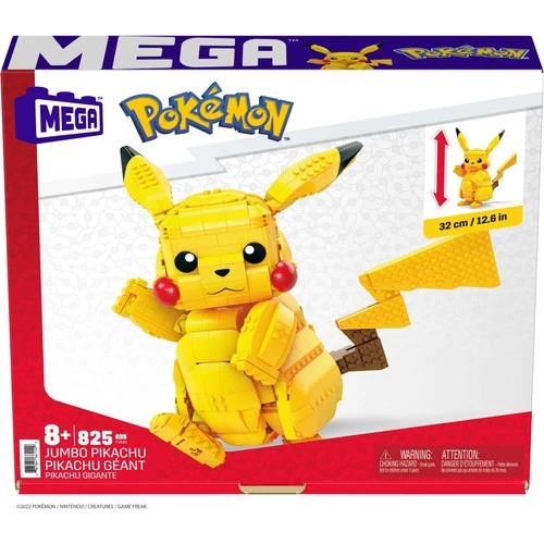 Mega Bloks Pokemon Jumbo Pikachu - Resim 6