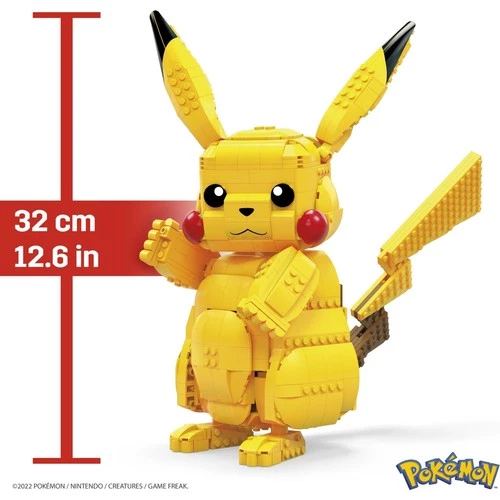 Mega Bloks Pokemon Jumbo Pikachu - Resim 5
