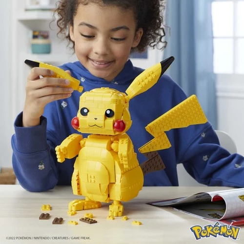 Mega Bloks Pokemon Jumbo Pikachu - Resim 3