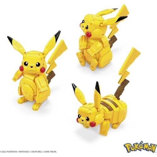 Mega Bloks Pokemon Jumbo Pikachu - Resim 4