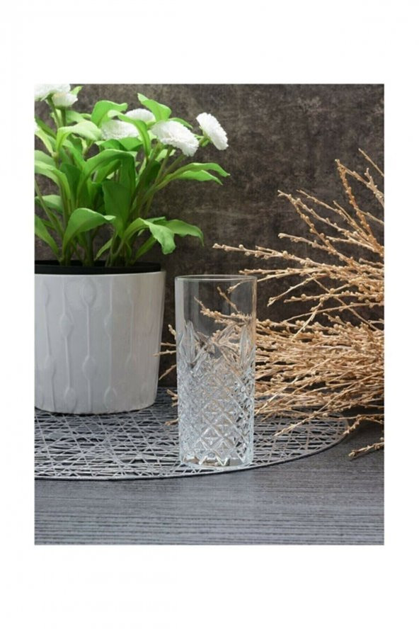 Paşabahçe timeless kristal kesme rakı bardak - 4 lü özel seri rakı bardağı ürün görseli 1
