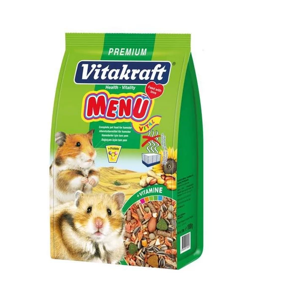 Vitakraft Premium Menü Vital Hamster Yemi 1000 Gr x 5 Adet ürün görseli 1