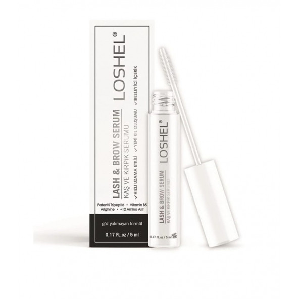 Loshel Lash & Brow Serum Kaş ve Kirpik Serumu 5 ML ürün görseli 1