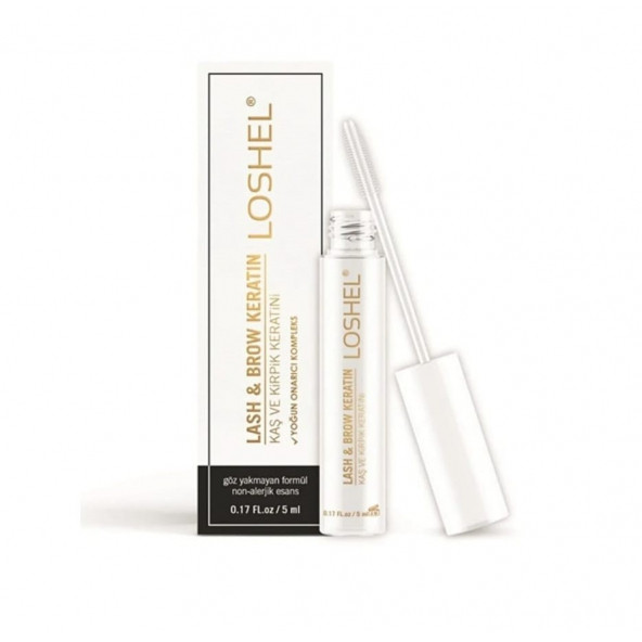 Loshel Lash & Brow Keratin Kompleks Kaş ve Kirpik Keratini 5 ML ürün görseli 1
