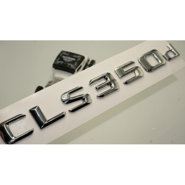 Benz CLS 350d Bagaj Krom Metal 3M 3D Yazı Logo ürün görseli 1