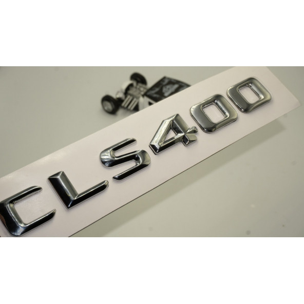 Benz CLS 400 Bagaj Krom Metal 3M 3D Yazı Logo ürün görseli 1