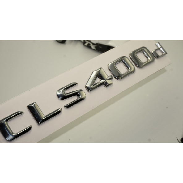 Benz CLS 400d Bagaj Krom Metal 3M 3D Yazı Logo ürün görseli 1