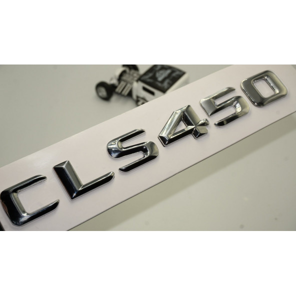 Benz CLS 450 Bagaj Krom Metal 3M 3D Yazı Logo ürün görseli 1
