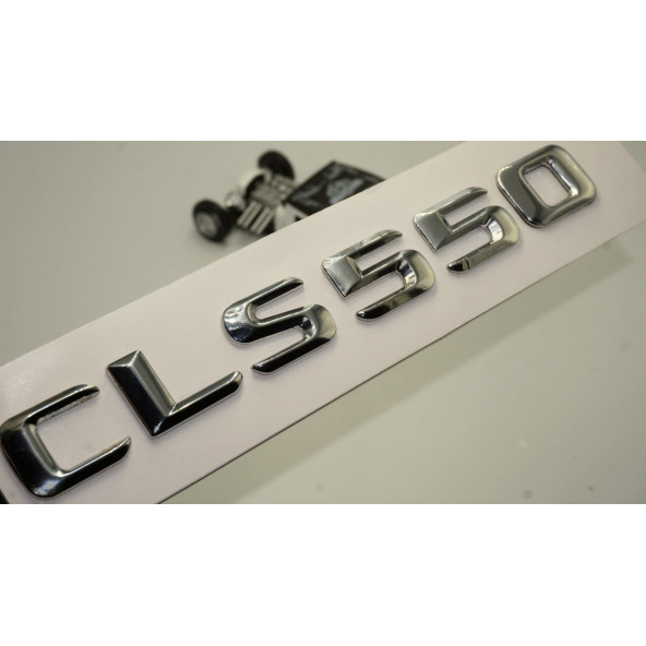 Benz CLS 550 Bagaj Krom Metal 3M 3D Yazı Logo ürün görseli 1