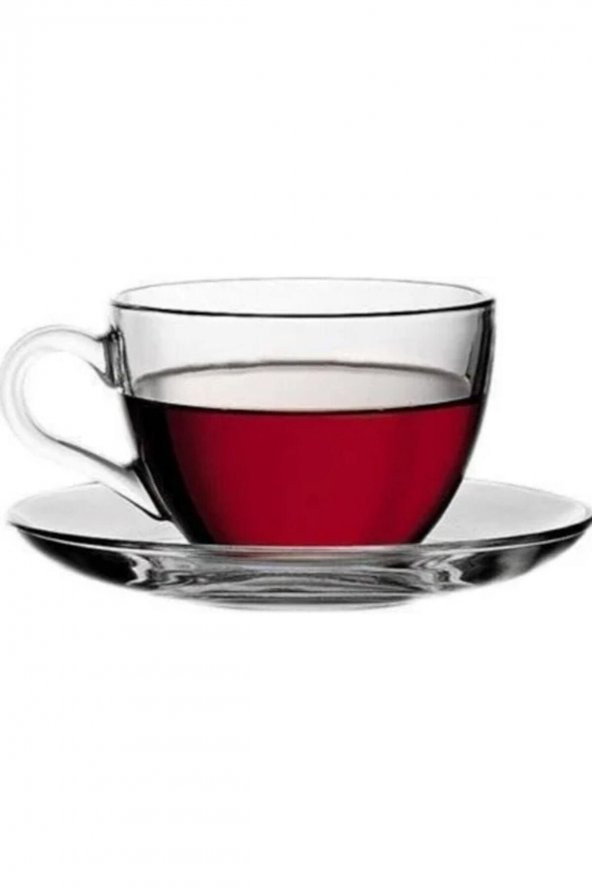 Paşabahçe 97948 basic cam çay fincanı - çay fincanı seti 12 parça ürün görseli 1