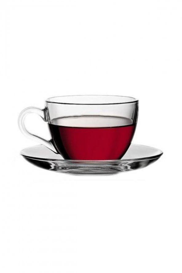 Paşabahçe 97948 basic cam çay fincanı - çay fincanı seti 12 parça ürün görseli 1