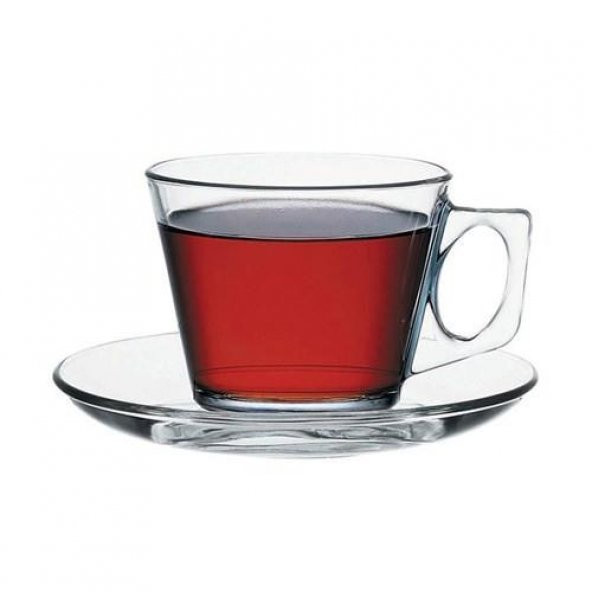 Paşabahçe vela cam çay fincanı takımı - çay fincanı seti 12 parça 97302 ürün görseli 1