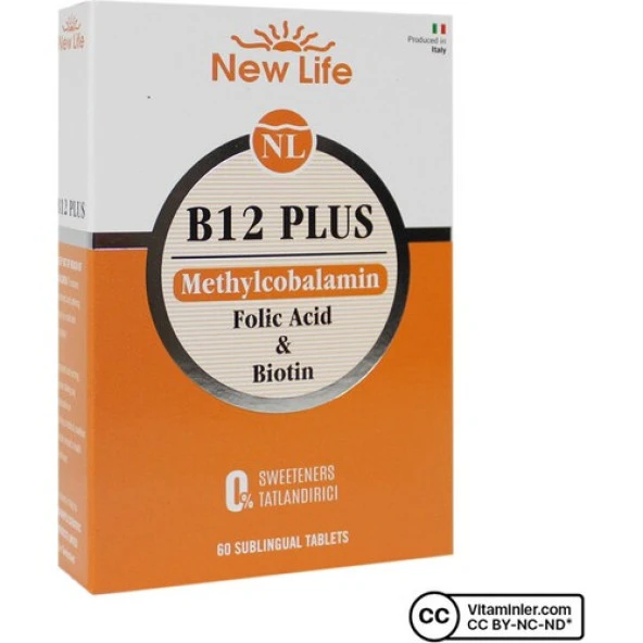 New Life B12 Plus 60 Tablet - Resim 2
