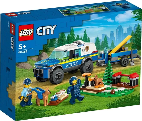 LEGO City 60369 Mobile Police Dog Training ürün görseli 1